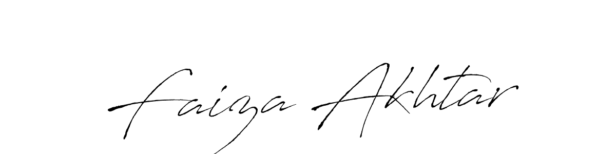 The best way (Antro_Vectra) to make a short signature is to pick only two or three words in your name. The name Faiza Akhtar include a total of six letters. For converting this name. Faiza Akhtar signature style 6 images and pictures png