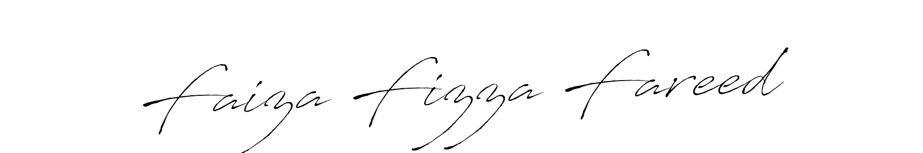 Also we have Faiza Fizza Fareed name is the best signature style. Create professional handwritten signature collection using Antro_Vectra autograph style. Faiza Fizza Fareed signature style 6 images and pictures png