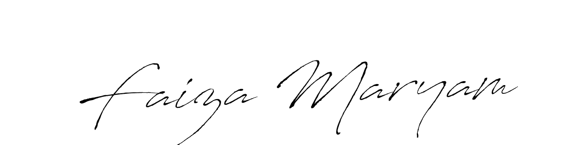 You should practise on your own different ways (Antro_Vectra) to write your name (Faiza Maryam) in signature. don't let someone else do it for you. Faiza Maryam signature style 6 images and pictures png