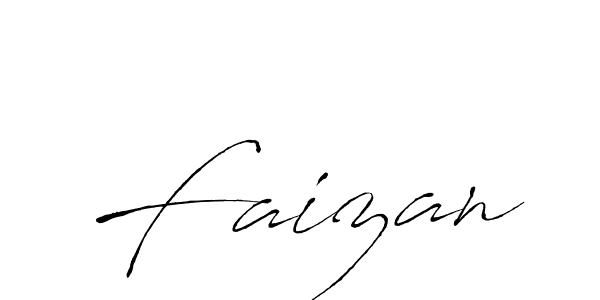 Use a signature maker to create a handwritten signature online. With this signature software, you can design (Antro_Vectra) your own signature for name Faizan. Faizan signature style 6 images and pictures png