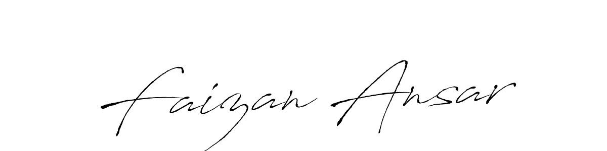 Use a signature maker to create a handwritten signature online. With this signature software, you can design (Antro_Vectra) your own signature for name Faizan Ansar. Faizan Ansar signature style 6 images and pictures png