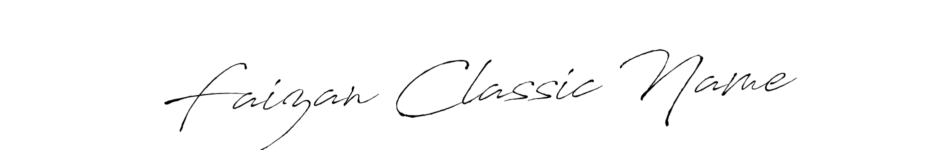 Make a beautiful signature design for name Faizan Classic Name. Use this online signature maker to create a handwritten signature for free. Faizan Classic Name signature style 6 images and pictures png