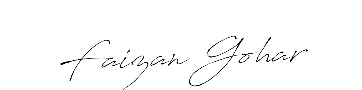 The best way (Antro_Vectra) to make a short signature is to pick only two or three words in your name. The name Faizan Gohar include a total of six letters. For converting this name. Faizan Gohar signature style 6 images and pictures png