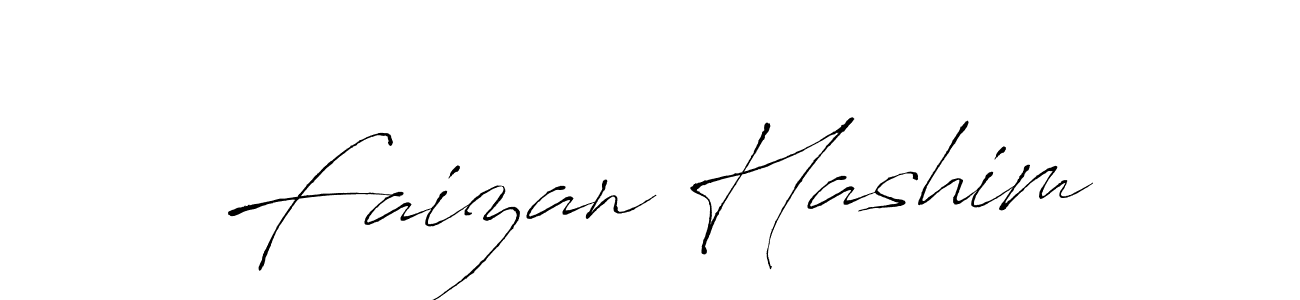 Design your own signature with our free online signature maker. With this signature software, you can create a handwritten (Antro_Vectra) signature for name Faizan Hashim. Faizan Hashim signature style 6 images and pictures png