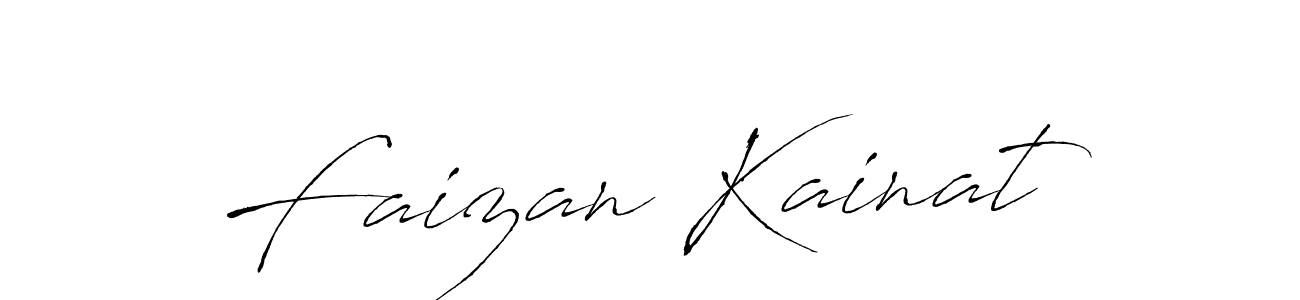 The best way (Antro_Vectra) to make a short signature is to pick only two or three words in your name. The name Faizan Kainat include a total of six letters. For converting this name. Faizan Kainat signature style 6 images and pictures png