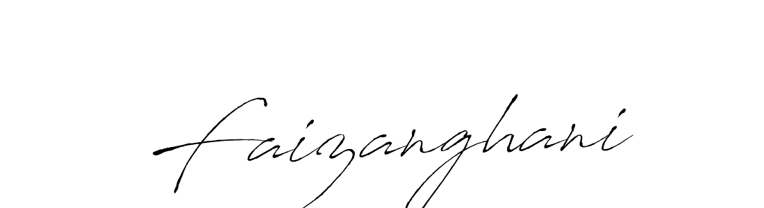 Use a signature maker to create a handwritten signature online. With this signature software, you can design (Antro_Vectra) your own signature for name Faizanghani. Faizanghani signature style 6 images and pictures png