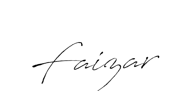 Faizar stylish signature style. Best Handwritten Sign (Antro_Vectra) for my name. Handwritten Signature Collection Ideas for my name Faizar. Faizar signature style 6 images and pictures png
