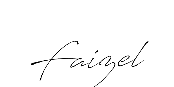Also we have Faizel name is the best signature style. Create professional handwritten signature collection using Antro_Vectra autograph style. Faizel signature style 6 images and pictures png
