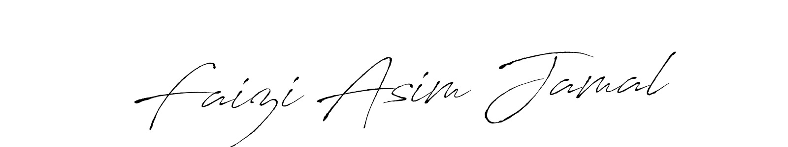 Also we have Faizi Asim Jamal name is the best signature style. Create professional handwritten signature collection using Antro_Vectra autograph style. Faizi Asim Jamal signature style 6 images and pictures png