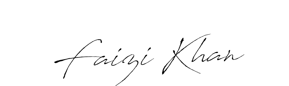 Antro_Vectra is a professional signature style that is perfect for those who want to add a touch of class to their signature. It is also a great choice for those who want to make their signature more unique. Get Faizi Khan name to fancy signature for free. Faizi Khan signature style 6 images and pictures png