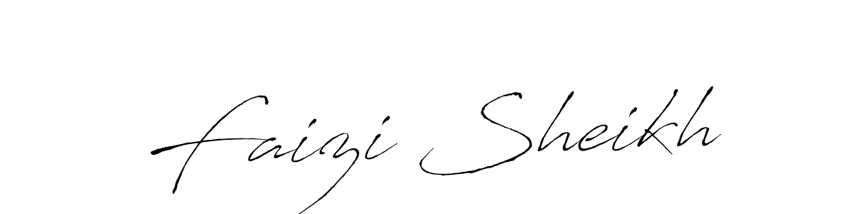 Use a signature maker to create a handwritten signature online. With this signature software, you can design (Antro_Vectra) your own signature for name Faizi Sheikh. Faizi Sheikh signature style 6 images and pictures png