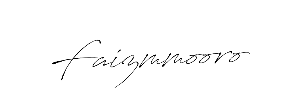 Create a beautiful signature design for name Faizmmooro. With this signature (Antro_Vectra) fonts, you can make a handwritten signature for free. Faizmmooro signature style 6 images and pictures png