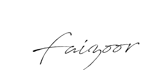 How to make Faizoor signature? Antro_Vectra is a professional autograph style. Create handwritten signature for Faizoor name. Faizoor signature style 6 images and pictures png