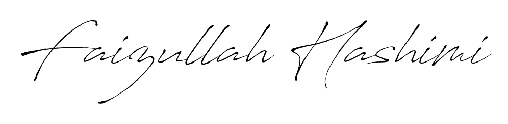 Style your name Faizullah Hashimi with confidence using Antro_Vectra signature design. Simple, elegant, and ready for immediate document use. Faizullah Hashimi signature style 6 images and pictures png