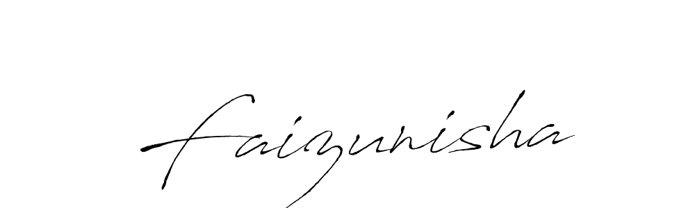 How to Draw Faizunisha signature style? Antro_Vectra is a latest design signature styles for name Faizunisha. Faizunisha signature style 6 images and pictures png