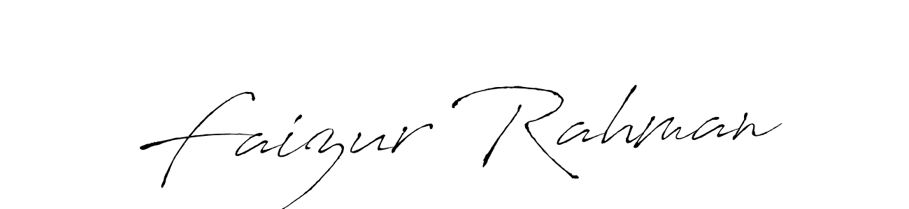 Use a signature maker to create a handwritten signature online. With this signature software, you can design (Antro_Vectra) your own signature for name Faizur Rahman. Faizur Rahman signature style 6 images and pictures png