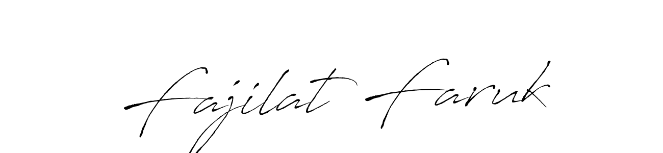 Also we have Fajilat Faruk name is the best signature style. Create professional handwritten signature collection using Antro_Vectra autograph style. Fajilat Faruk signature style 6 images and pictures png