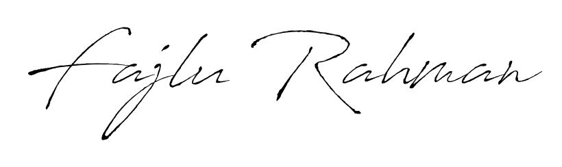 Enhance your business communications with Fajlu Rahman signature in Antro_Vectra lettering. Clean, modern, and universally compatible. Fajlu Rahman signature style 6 images and pictures png