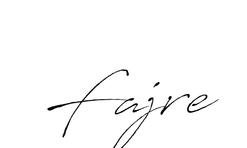 How to make Fajre name signature. Use Antro_Vectra style for creating short signs online. This is the latest handwritten sign. Fajre signature style 6 images and pictures png