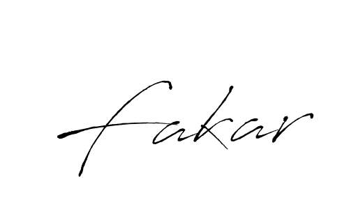 Use a signature maker to create a handwritten signature online. With this signature software, you can design (Antro_Vectra) your own signature for name Fakar. Fakar signature style 6 images and pictures png