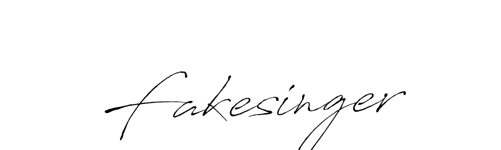 Design your own signature with our free online signature maker. With this signature software, you can create a handwritten (Antro_Vectra) signature for name Fakesinger. Fakesinger signature style 6 images and pictures png