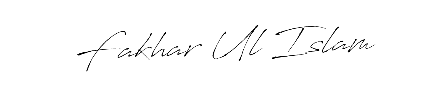 Antro_Vectra is a professional signature style that is perfect for those who want to add a touch of class to their signature. It is also a great choice for those who want to make their signature more unique. Get Fakhar Ul Islam name to fancy signature for free. Fakhar Ul Islam signature style 6 images and pictures png