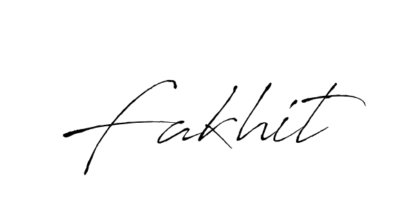 Also we have Fakhit name is the best signature style. Create professional handwritten signature collection using Antro_Vectra autograph style. Fakhit signature style 6 images and pictures png