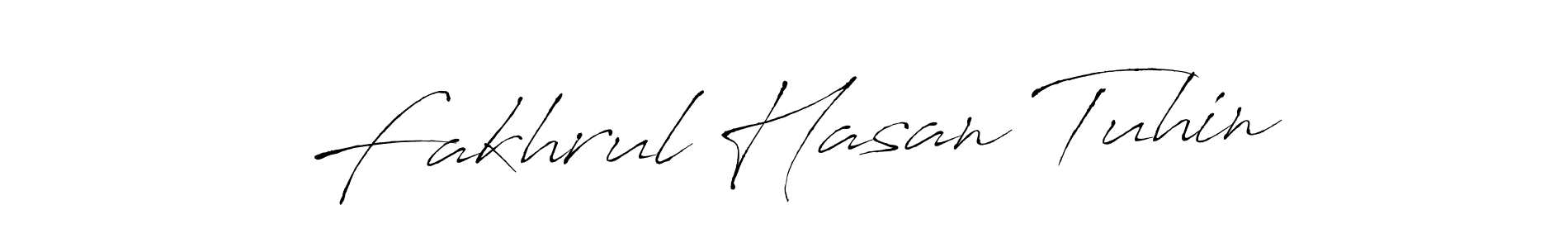 Use a signature maker to create a handwritten signature online. With this signature software, you can design (Antro_Vectra) your own signature for name Fakhrul Hasan Tuhin. Fakhrul Hasan Tuhin signature style 6 images and pictures png