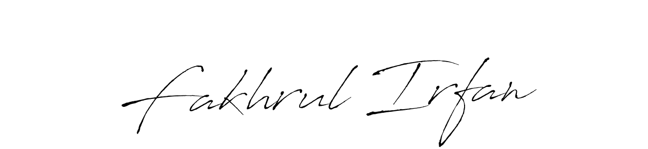 It looks lik you need a new signature style for name Fakhrul Irfan. Design unique handwritten (Antro_Vectra) signature with our free signature maker in just a few clicks. Fakhrul Irfan signature style 6 images and pictures png