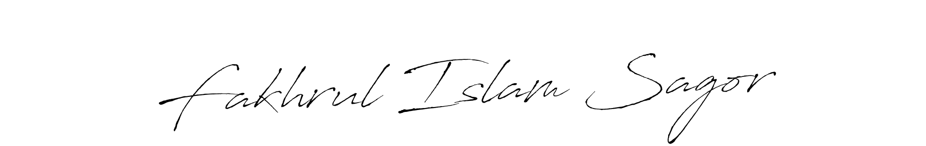 Similarly Antro_Vectra is the best handwritten signature design. Signature creator online .You can use it as an online autograph creator for name Fakhrul Islam Sagor. Fakhrul Islam Sagor signature style 6 images and pictures png