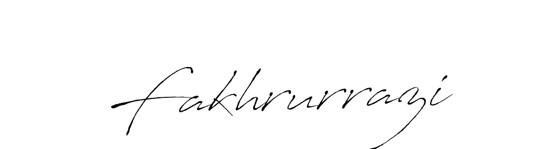 Antro_Vectra is a professional signature style that is perfect for those who want to add a touch of class to their signature. It is also a great choice for those who want to make their signature more unique. Get Fakhrurrazi name to fancy signature for free. Fakhrurrazi signature style 6 images and pictures png