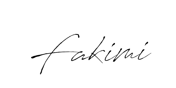 Use a signature maker to create a handwritten signature online. With this signature software, you can design (Antro_Vectra) your own signature for name Fakimi. Fakimi signature style 6 images and pictures png