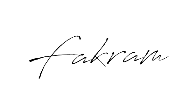 Use a signature maker to create a handwritten signature online. With this signature software, you can design (Antro_Vectra) your own signature for name Fakram. Fakram signature style 6 images and pictures png