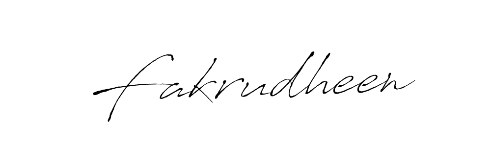 Also we have Fakrudheen name is the best signature style. Create professional handwritten signature collection using Antro_Vectra autograph style. Fakrudheen signature style 6 images and pictures png