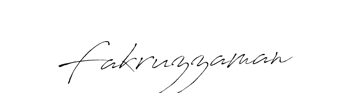 Make a beautiful signature design for name Fakruzzaman. With this signature (Antro_Vectra) style, you can create a handwritten signature for free. Fakruzzaman signature style 6 images and pictures png