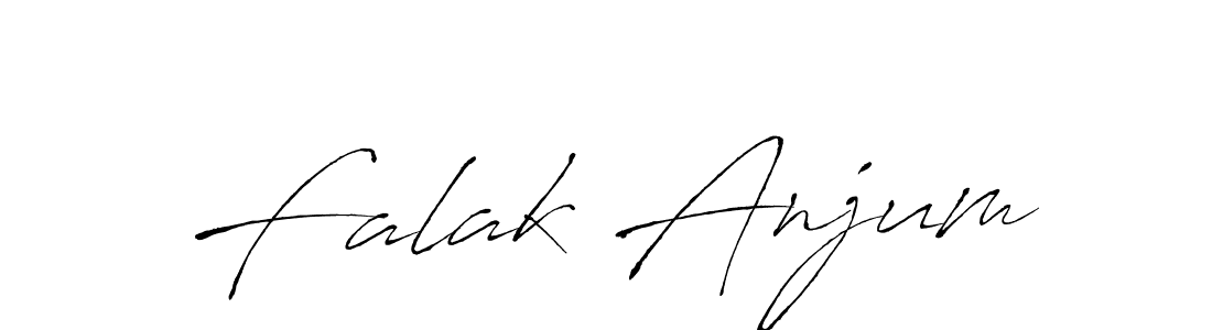 Use a signature maker to create a handwritten signature online. With this signature software, you can design (Antro_Vectra) your own signature for name Falak Anjum. Falak Anjum signature style 6 images and pictures png