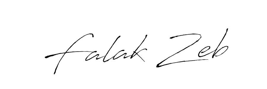 Create a beautiful signature design for name Falak Zeb. With this signature (Antro_Vectra) fonts, you can make a handwritten signature for free. Falak Zeb signature style 6 images and pictures png