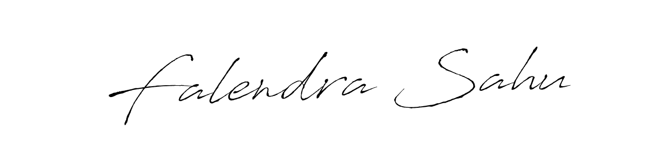 How to make Falendra Sahu signature? Antro_Vectra is a professional autograph style. Create handwritten signature for Falendra Sahu name. Falendra Sahu signature style 6 images and pictures png