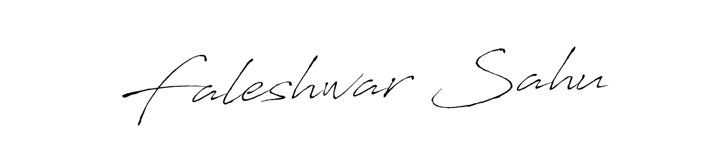 Design your own signature with our free online signature maker. With this signature software, you can create a handwritten (Antro_Vectra) signature for name Faleshwar Sahu. Faleshwar Sahu signature style 6 images and pictures png