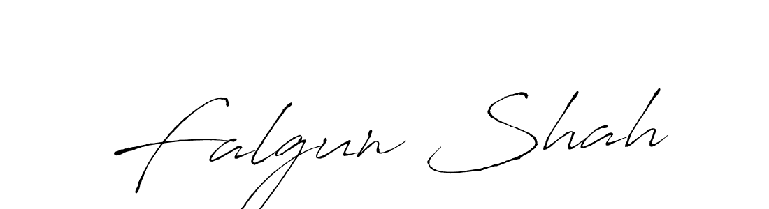 Create a beautiful signature design for name Falgun Shah. With this signature (Antro_Vectra) fonts, you can make a handwritten signature for free. Falgun Shah signature style 6 images and pictures png