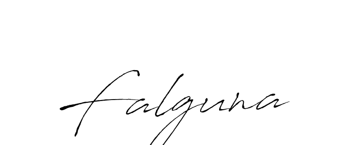 Design your own signature with our free online signature maker. With this signature software, you can create a handwritten (Antro_Vectra) signature for name Falguna. Falguna signature style 6 images and pictures png