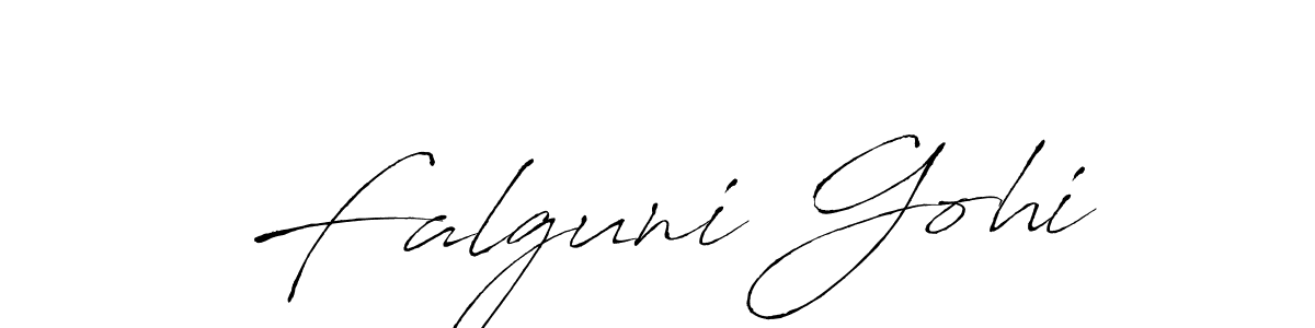It looks lik you need a new signature style for name Falguni Gohi. Design unique handwritten (Antro_Vectra) signature with our free signature maker in just a few clicks. Falguni Gohi signature style 6 images and pictures png
