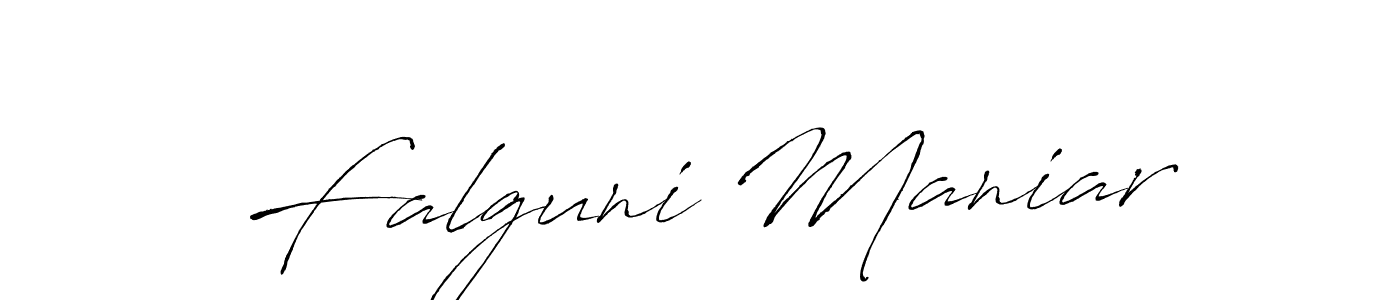 This is the best signature style for the Falguni Maniar name. Also you like these signature font (Antro_Vectra). Mix name signature. Falguni Maniar signature style 6 images and pictures png