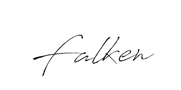 How to make Falken name signature. Use Antro_Vectra style for creating short signs online. This is the latest handwritten sign. Falken signature style 6 images and pictures png