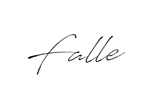 Create a beautiful signature design for name Falle. With this signature (Antro_Vectra) fonts, you can make a handwritten signature for free. Falle signature style 6 images and pictures png