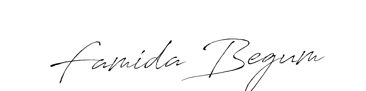 Also we have Famida Begum name is the best signature style. Create professional handwritten signature collection using Antro_Vectra autograph style. Famida Begum signature style 6 images and pictures png