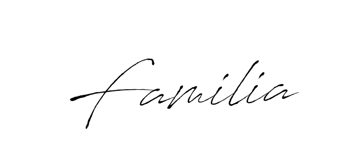 How to make Familia name signature. Use Antro_Vectra style for creating short signs online. This is the latest handwritten sign. Familia signature style 6 images and pictures png