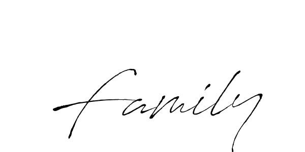 Family stylish signature style. Best Handwritten Sign (Antro_Vectra) for my name. Handwritten Signature Collection Ideas for my name Family. Family signature style 6 images and pictures png