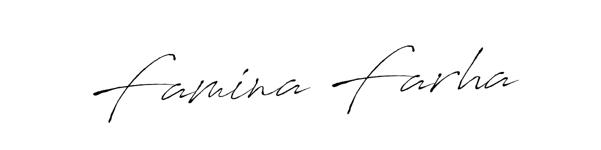 Antro_Vectra is a professional signature style that is perfect for those who want to add a touch of class to their signature. It is also a great choice for those who want to make their signature more unique. Get Famina Farha name to fancy signature for free. Famina Farha signature style 6 images and pictures png