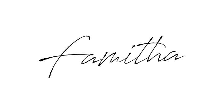 Make a short Famitha signature style. Manage your documents anywhere anytime using Antro_Vectra. Create and add eSignatures, submit forms, share and send files easily. Famitha signature style 6 images and pictures png